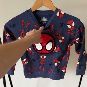 Marvel Spidey Navy and Red Kids' Sweatshirt